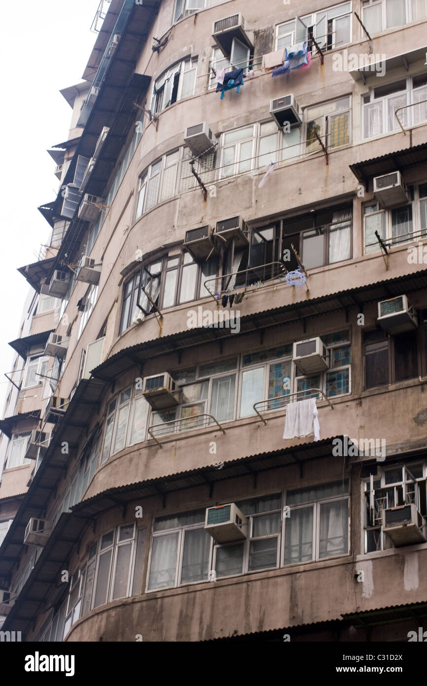 A public housing in Hong Kong mainly built by the Hong Kong Housing
