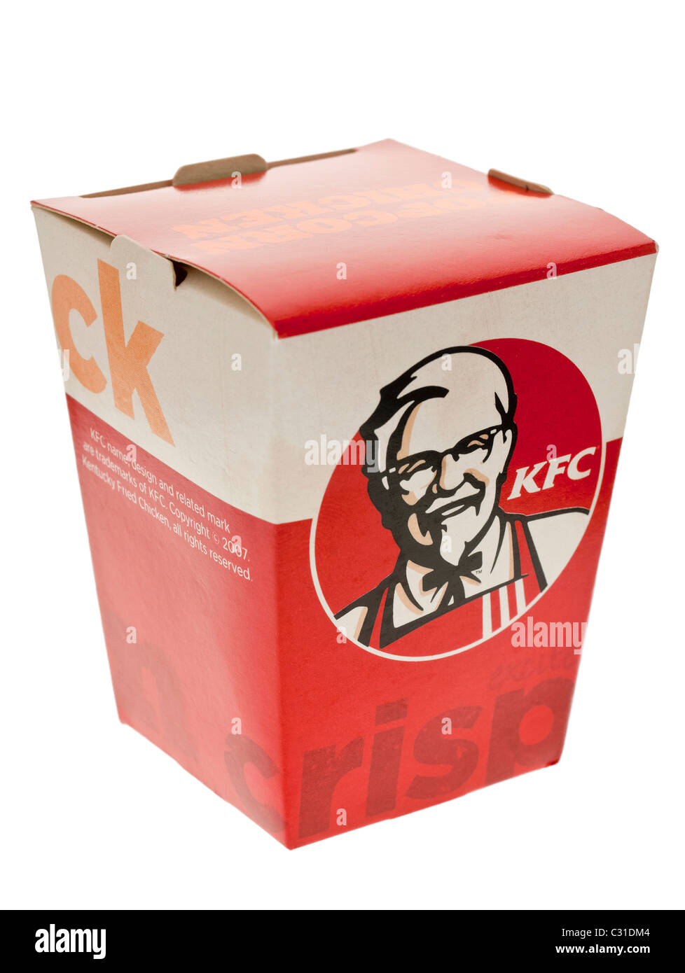 Box of KFC Popcorn Chicken Stock Photo - Alamy