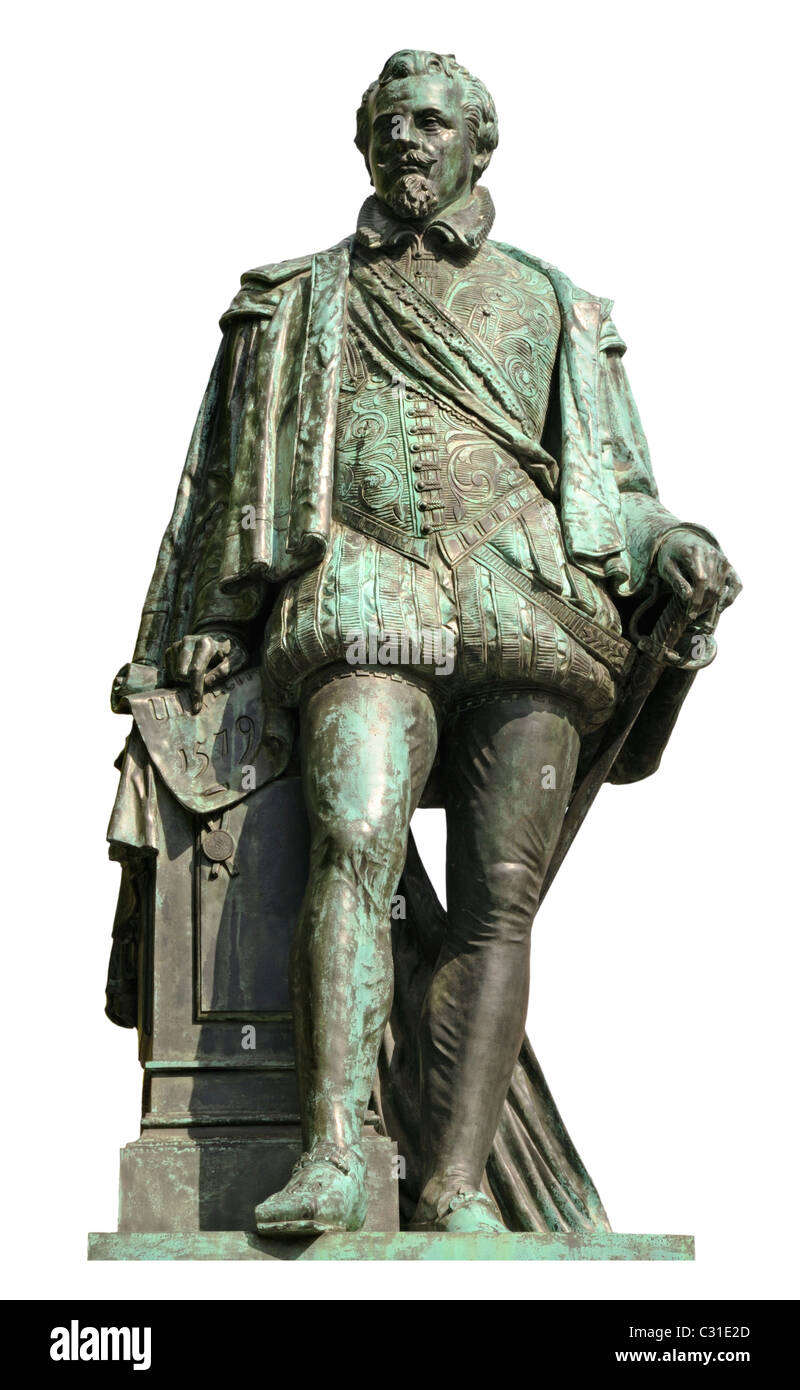 Utrecht, Netherlands. Statue of Graaf Jan van Nassau, in Domplein Stock  Photo - Alamy