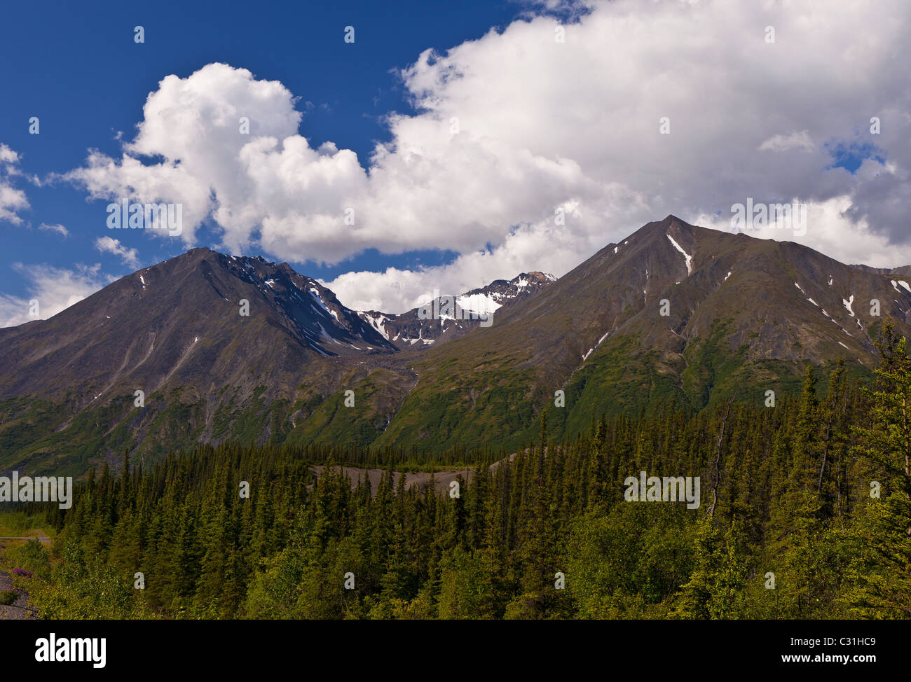 ALASKA, USA - wilderness landscape. Stock Photo