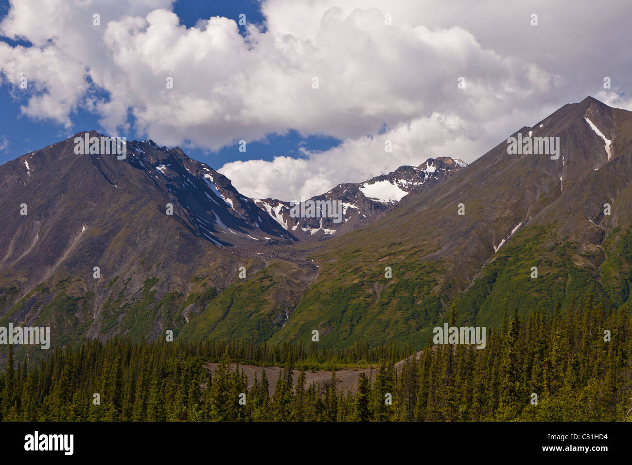 ALASKA, USA - wilderness landscape. Stock Photo