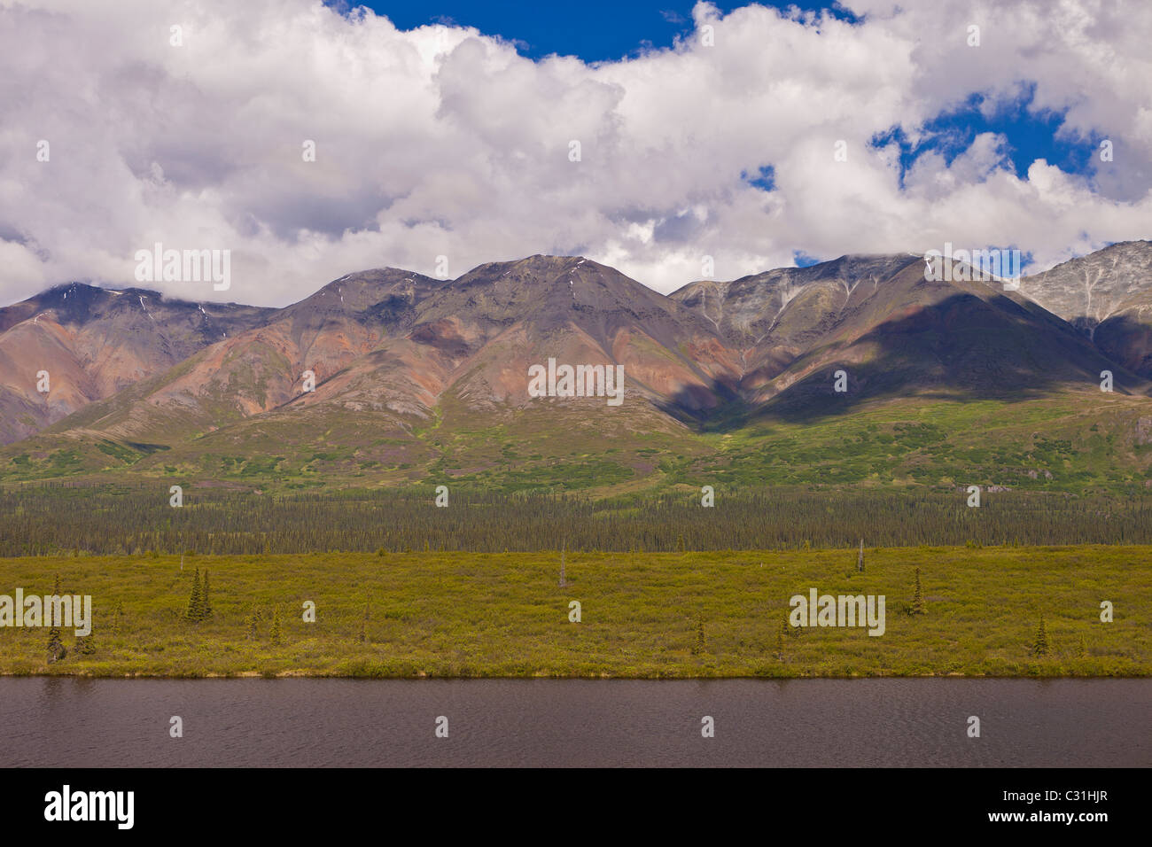 ALASKA, USA - Scenic landscape. Stock Photo