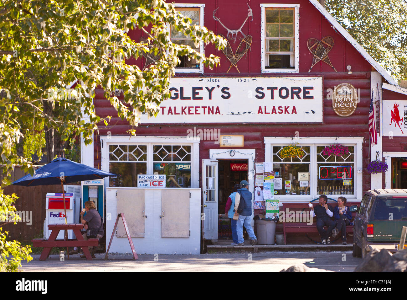 Talkeetna sign hires stock photography and images Alamy