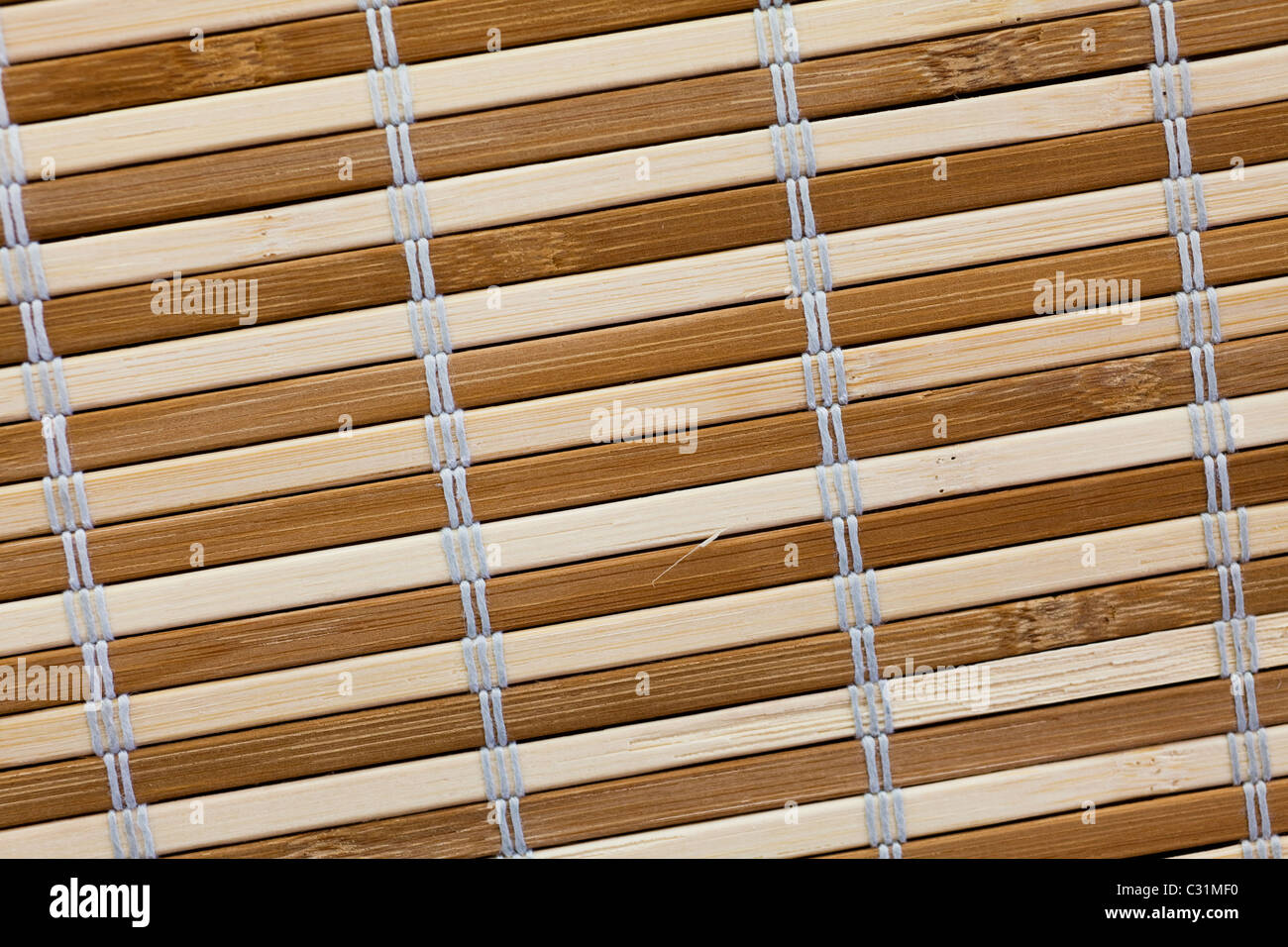 bamboo mat for background Stock Photo