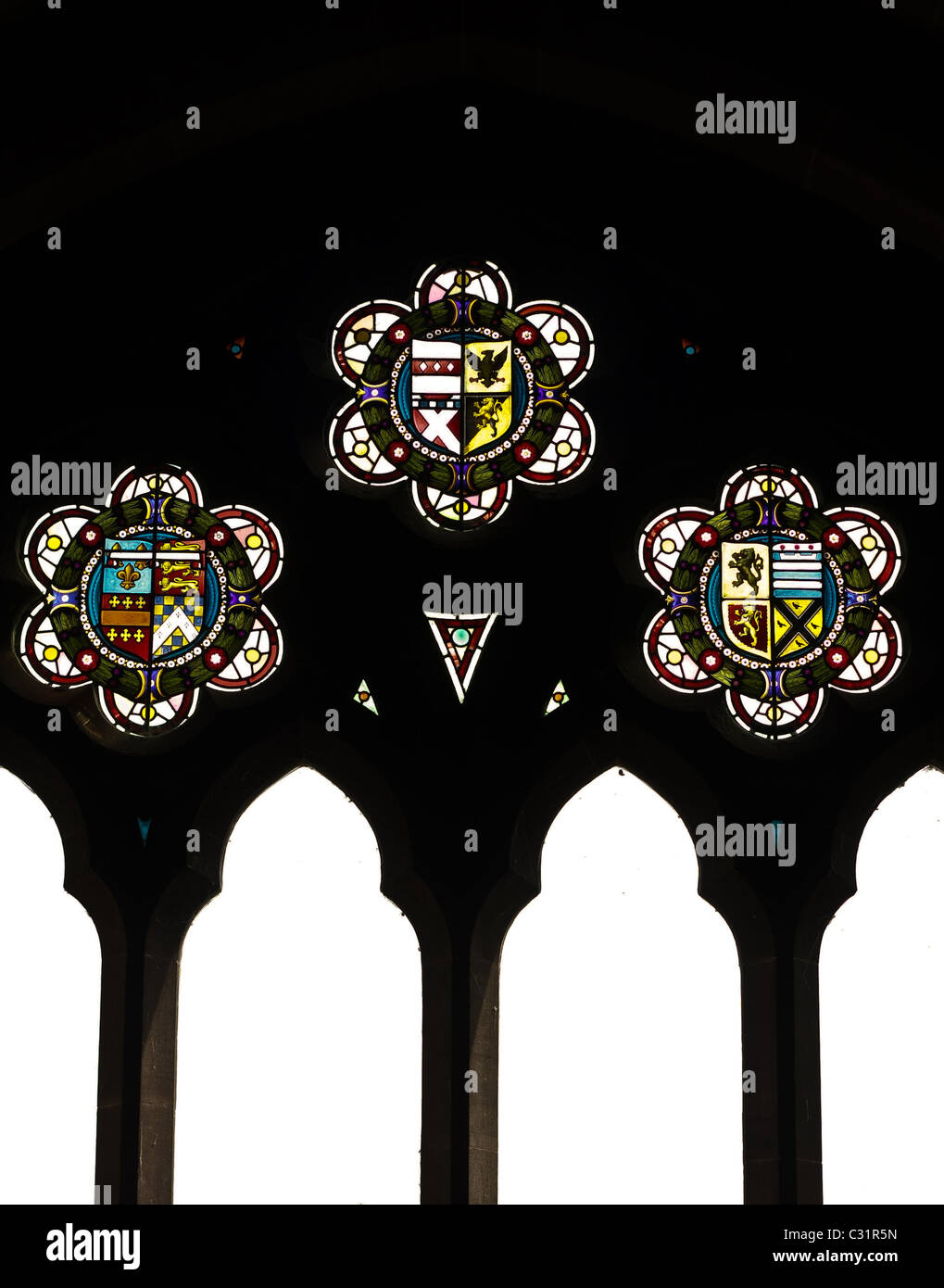 Old stained glass Stock Photo - Alamy