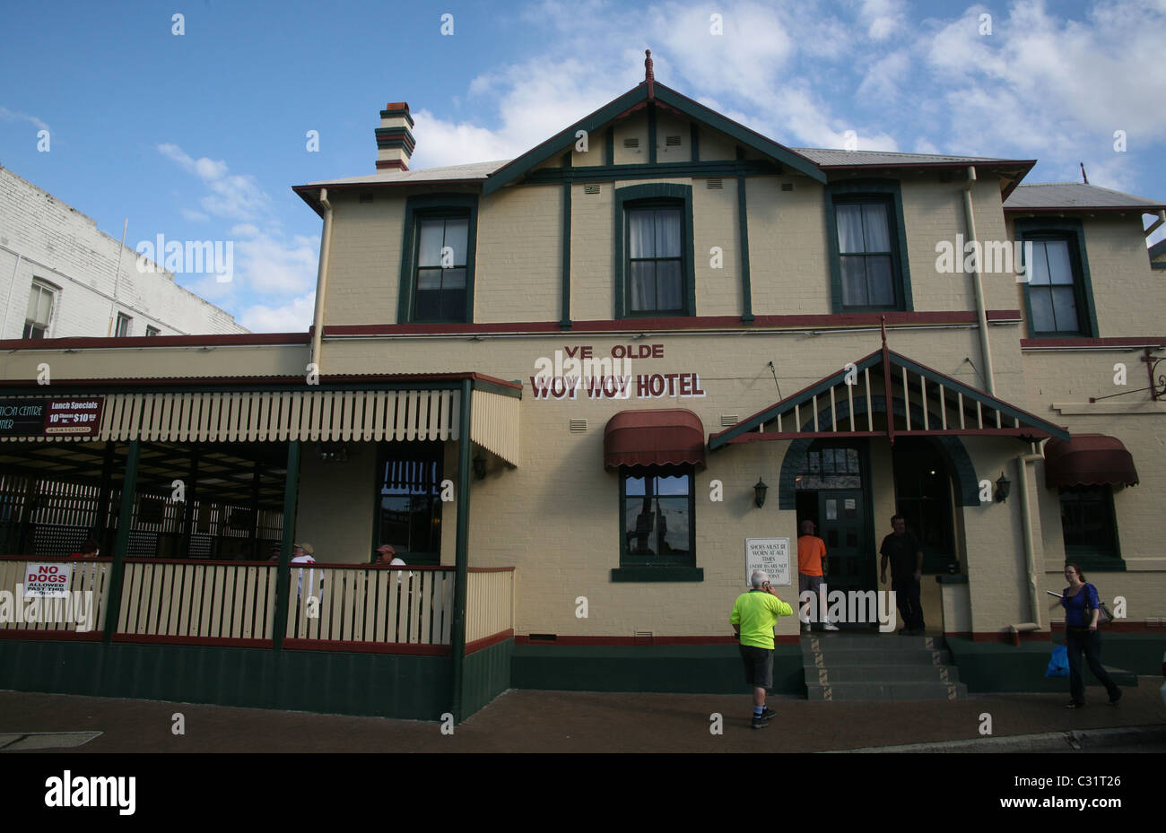 Woy Woy pub, NSW Central Coast Australia Stock Photo