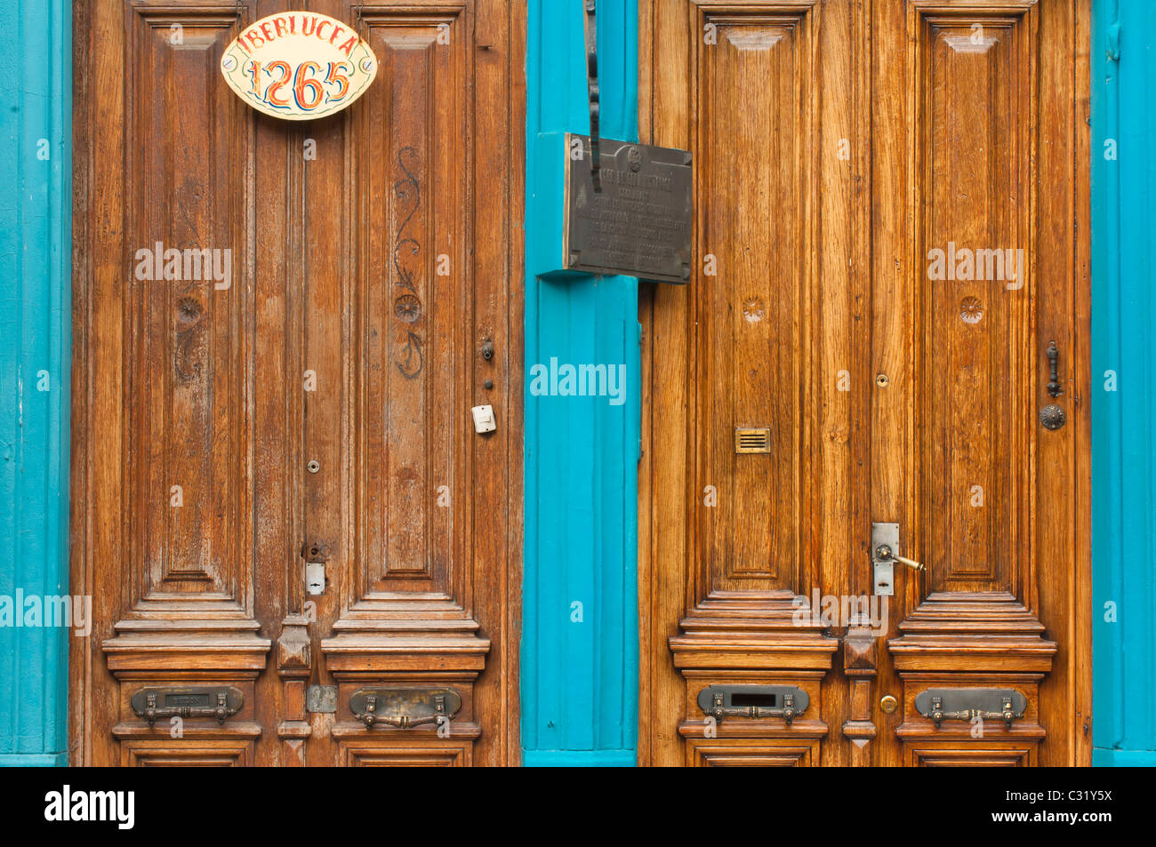 El Caminito, La Boca district, Buenos Aires, Argentina Stock Photo