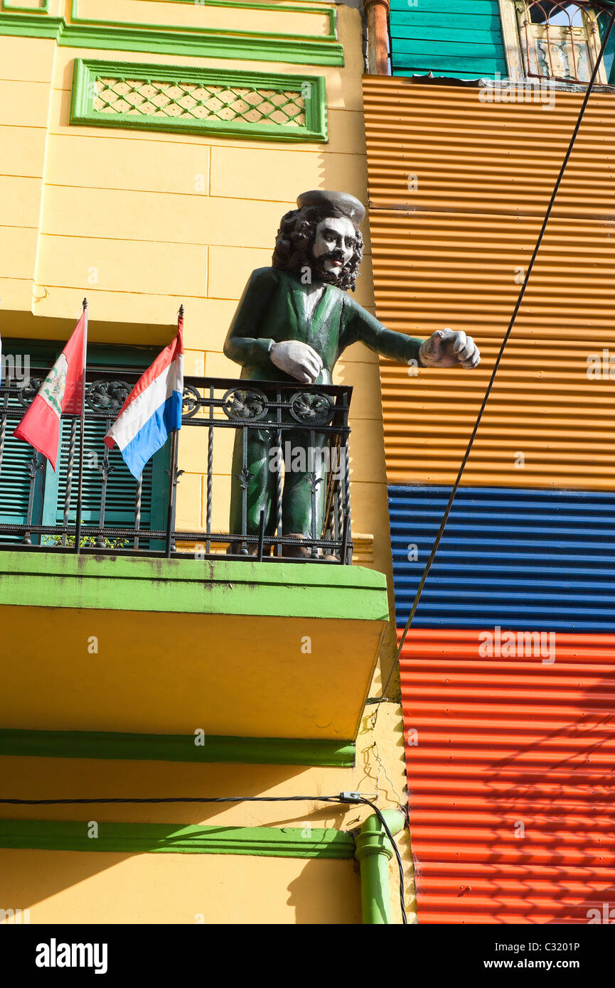 El Caminito, La Boca district, Buenos Aires, Argentina Stock Photo