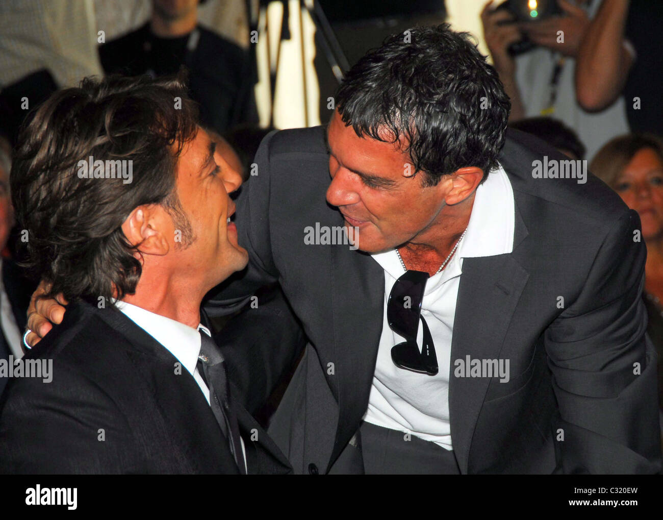 Javier Bardem and ANtonio Banderas Javier Bardem wins the National ...