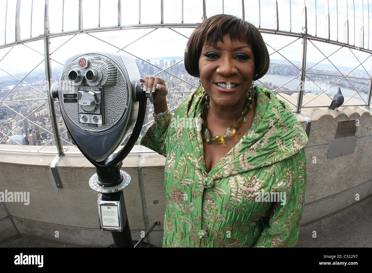 Patti LaBelle Empire State Building lighting ceremony for Gabrielle's