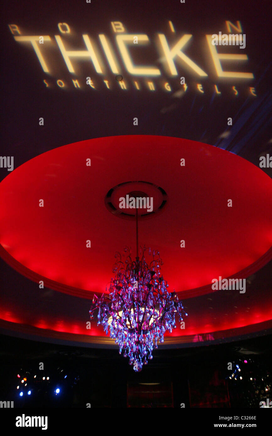 Atmosphere Robin Thicke's 'Something Else' album release party at the