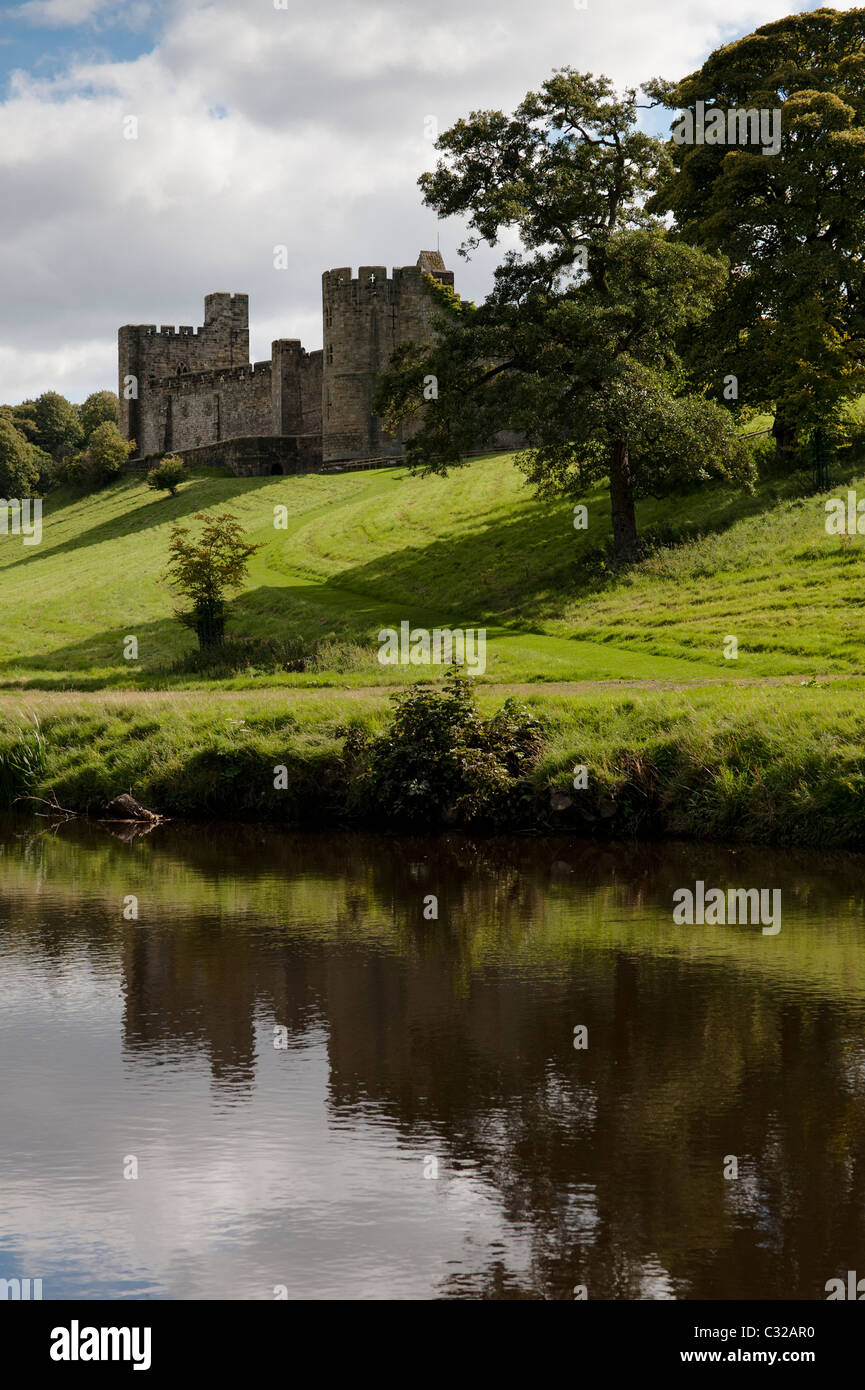 Alnwick Castle, Northumberland Stock Photo Alamy