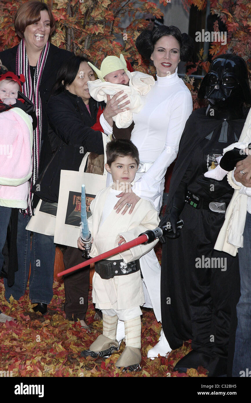 Natalie Morales and children NBC's Today Annual Halloween Show at ...