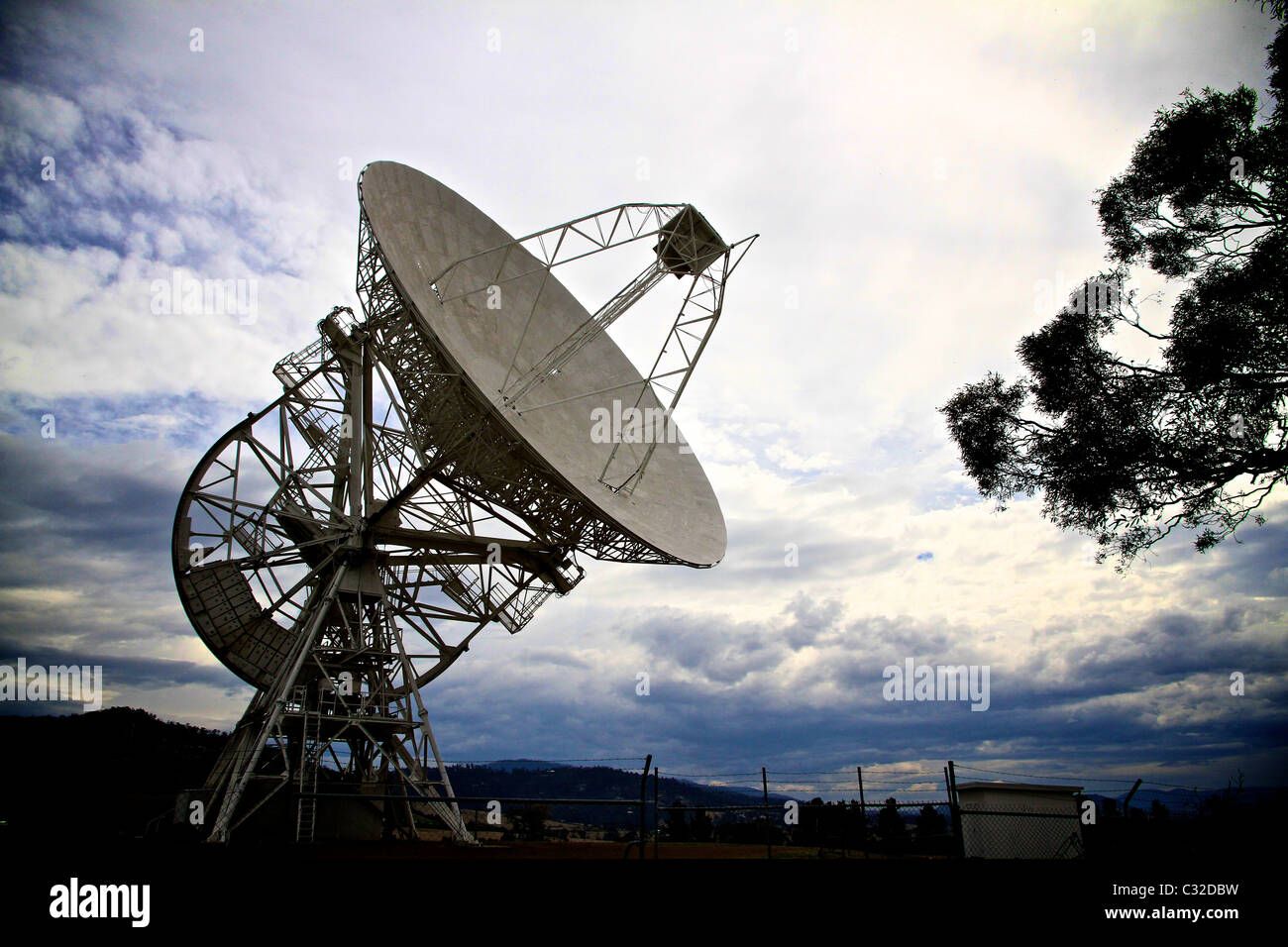 Mount Pleasant Radio Observatory, Tasmania Stock Photo Alamy