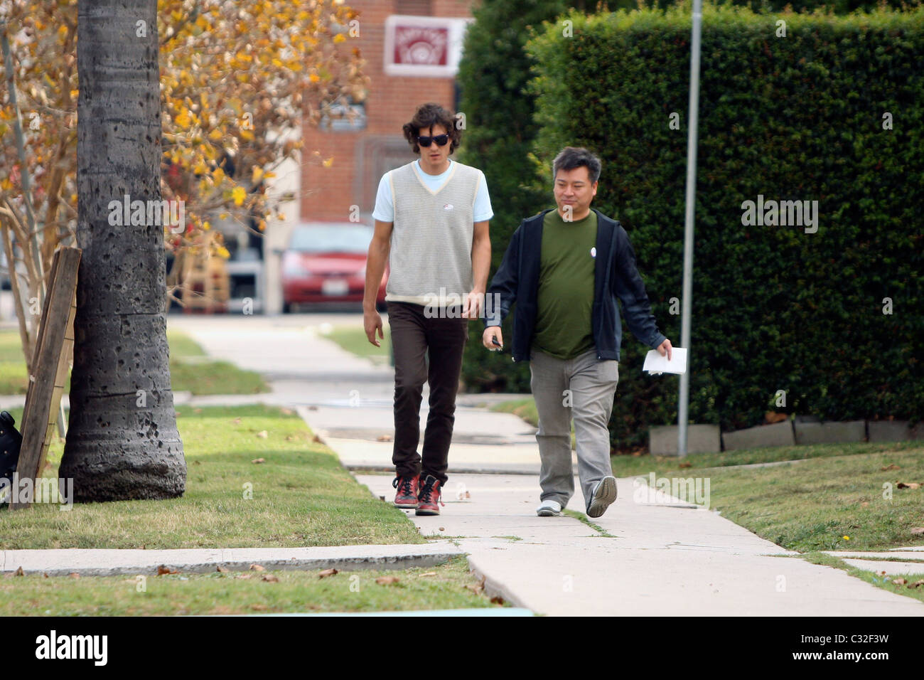 Rex Lee and his new boyfriend take a stroll in West Hollywood Los ...