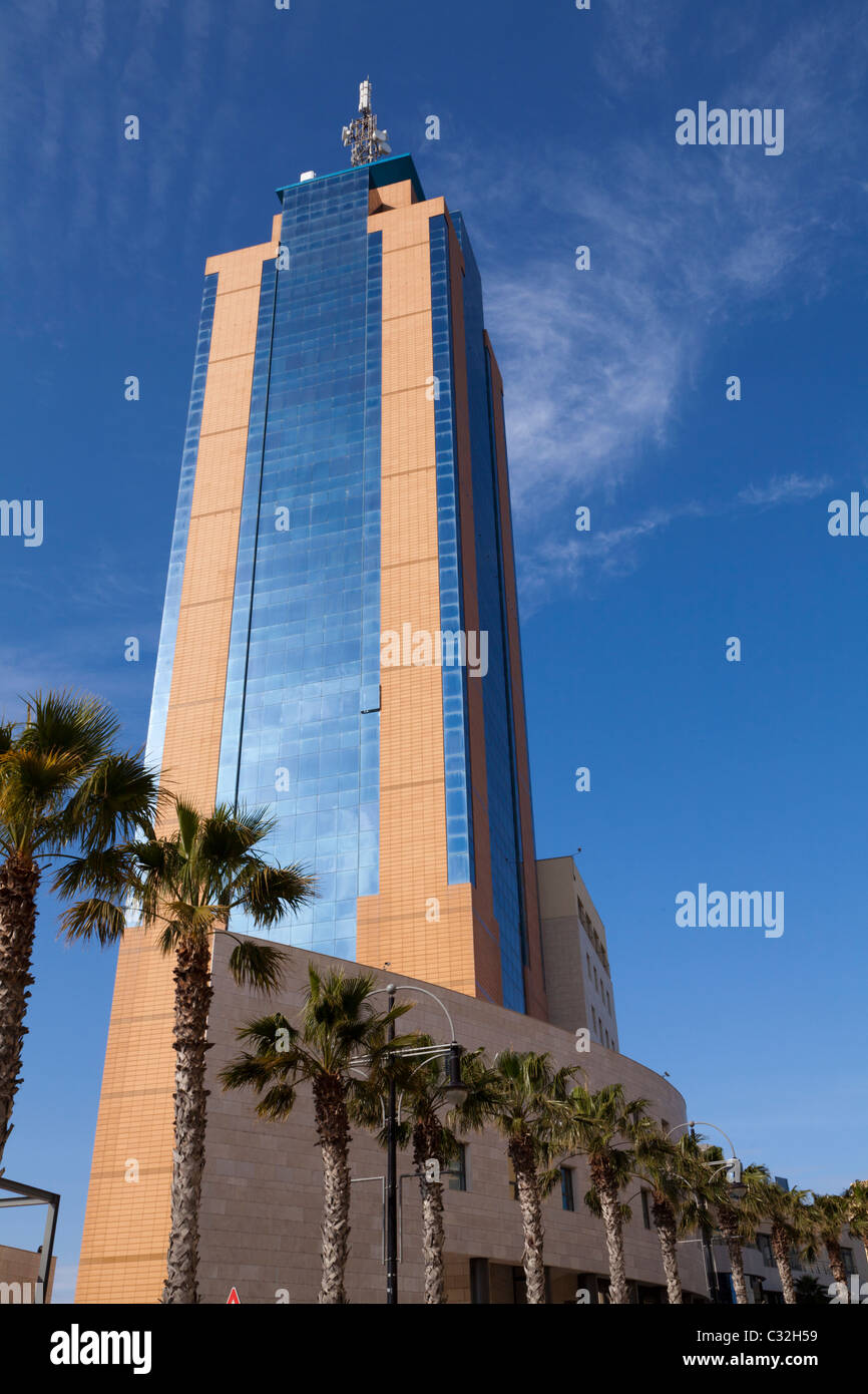 Portomaso, business tower, St,Julian's, Malta Stock Photo
