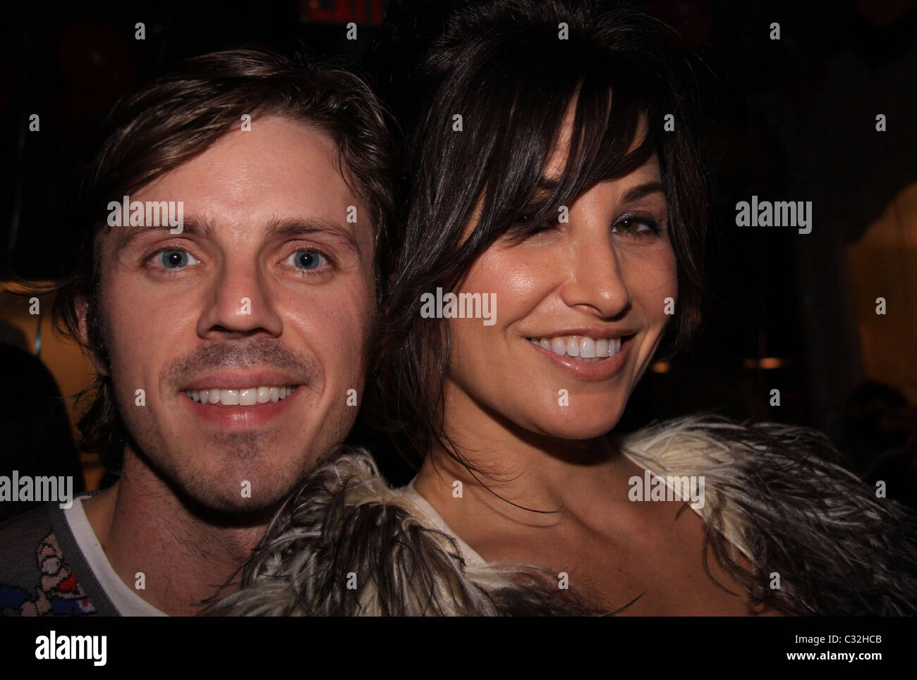Jake Shears and Gina Gershon Opening party for Juicy Couture 5th Avenue