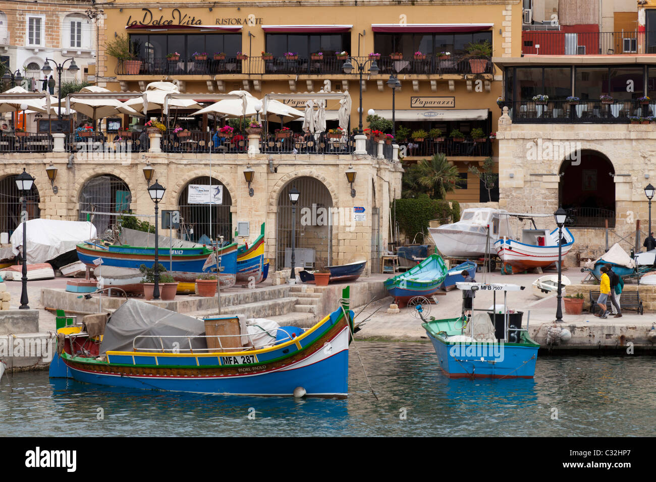 St..Julians bay, Malta Stock Photo