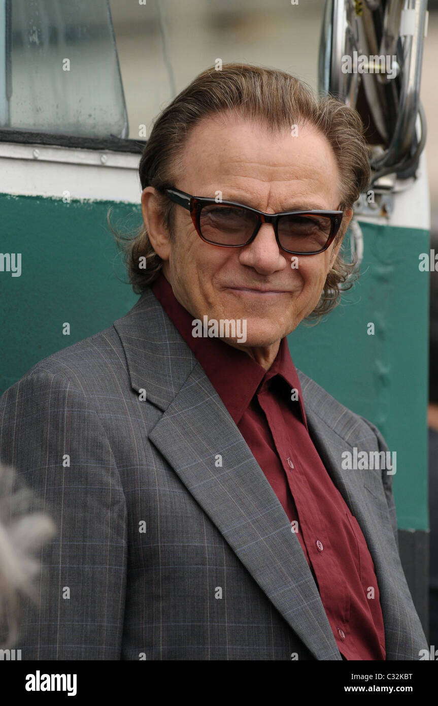 Harvey Keitel on the set of 'Life On Mars' filming at ColerGoldwater Hospital on Roosevelt