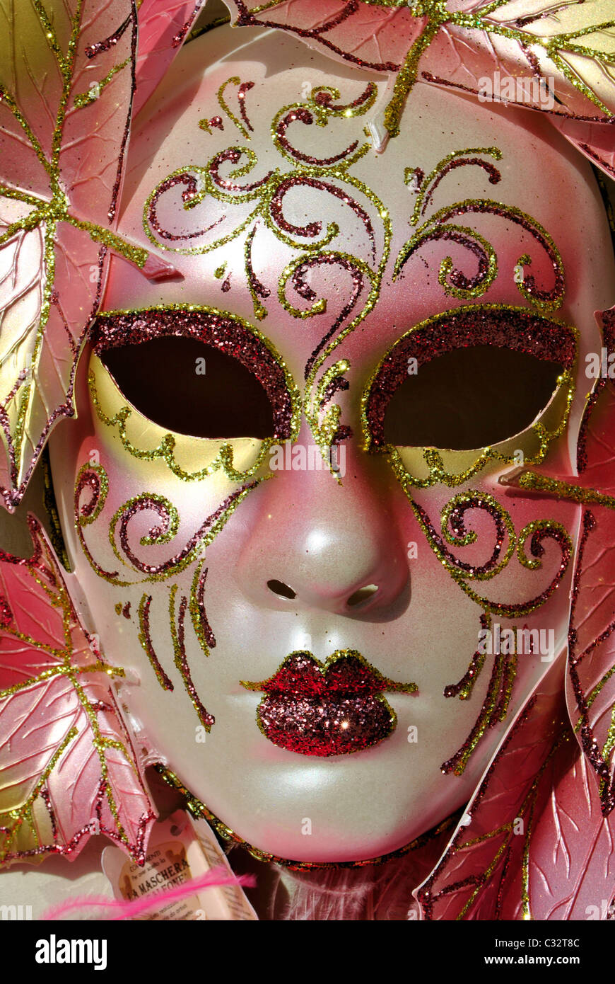 Carnival of Venice, colorful masks and artistic Stock Photo - Alamy