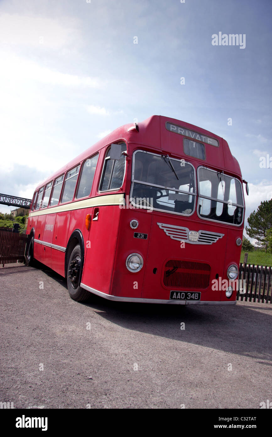 Red Bristol Bus Stock Photo