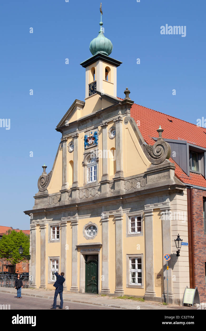 Hotel Altes Kaufhaus (Old Department Store), Lueneburg, Lower Saxony, Germany Stock Photo
