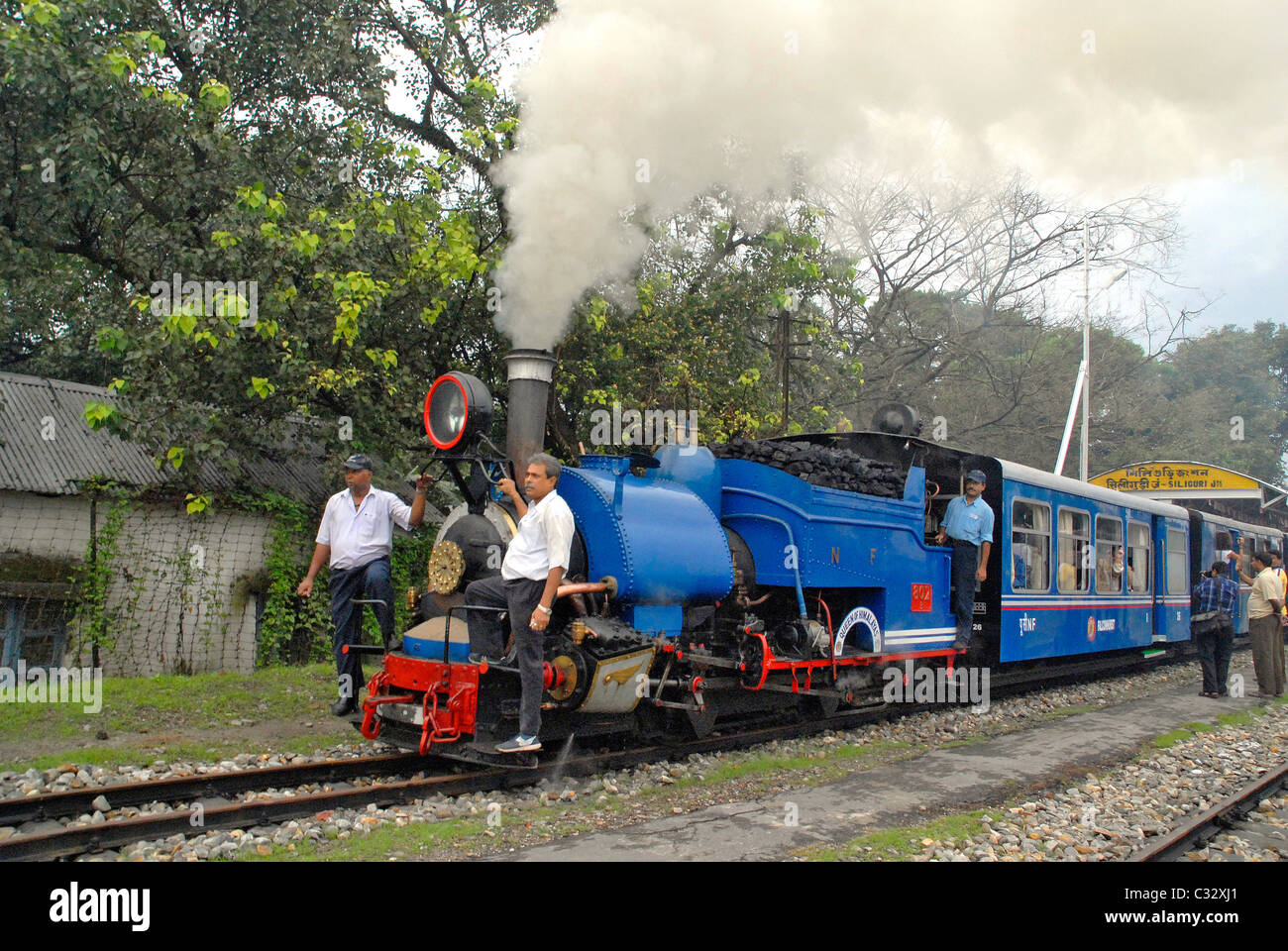 The Darjeeling Himalayan Railway, nicknamed the "Toy Train", is a 2 ft
