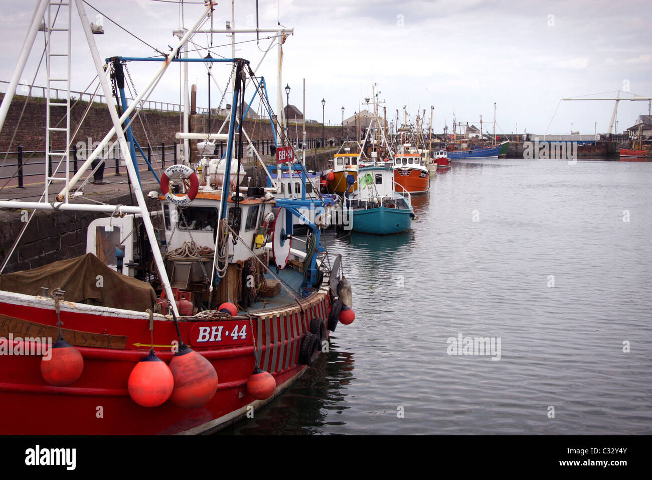Maryport Harbour & Marina in Cumbria Stock Photo Alamy