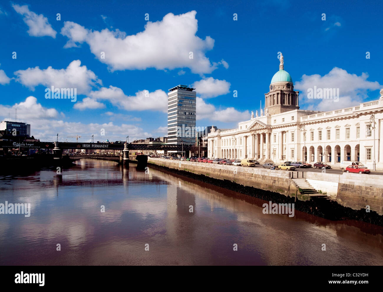 Dublin, Co Dublin, Ireland, The Custom House Stock Photo