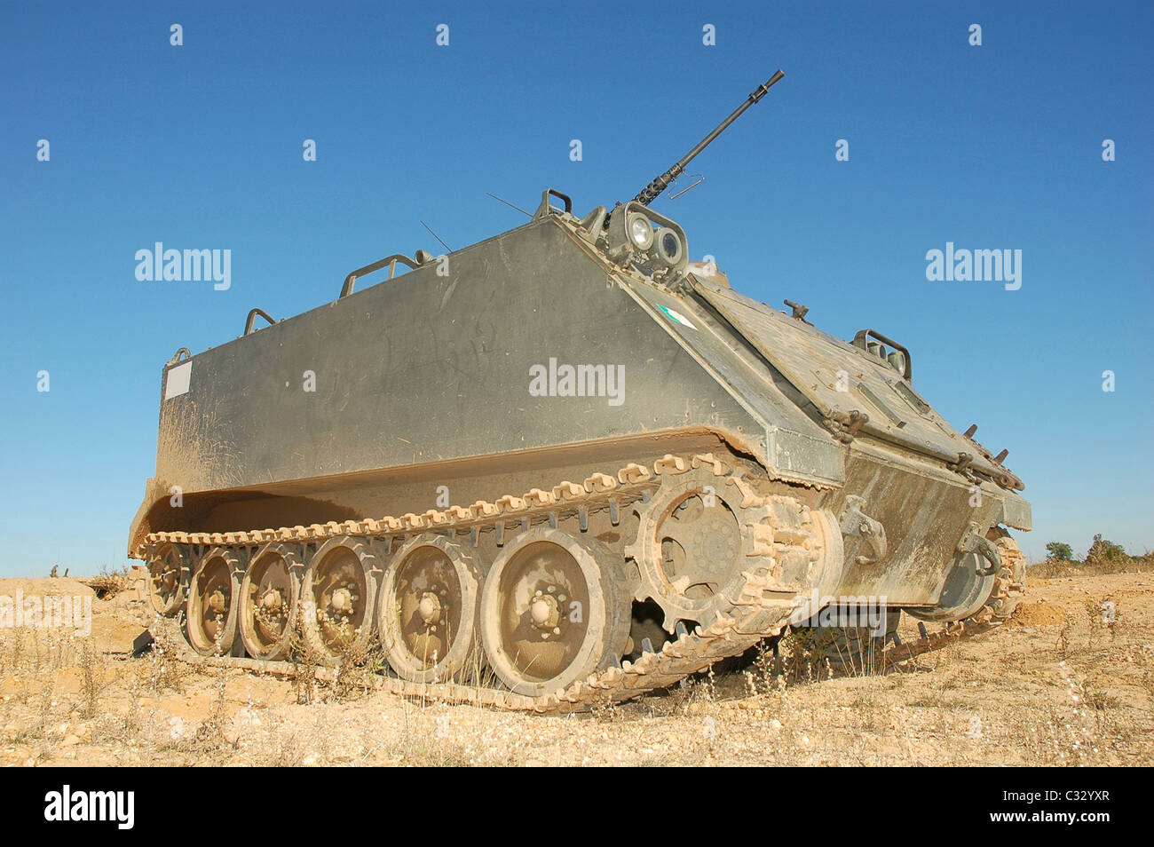 M113 Armored Personnel Carrier Stock Photo