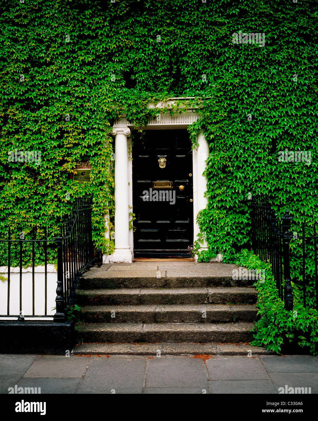 Dublin, Co Dublin, Ireland, Georgian Door, Fitzwilliam Square Stock Photo