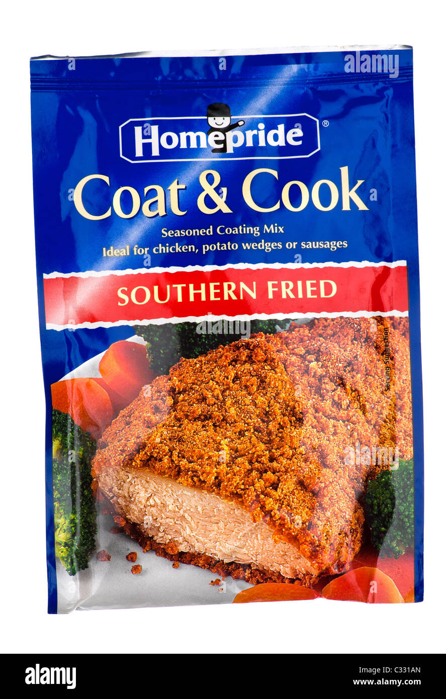 Homepride Southern Fried Seasoned Coating Mix Stock Photo Alamy