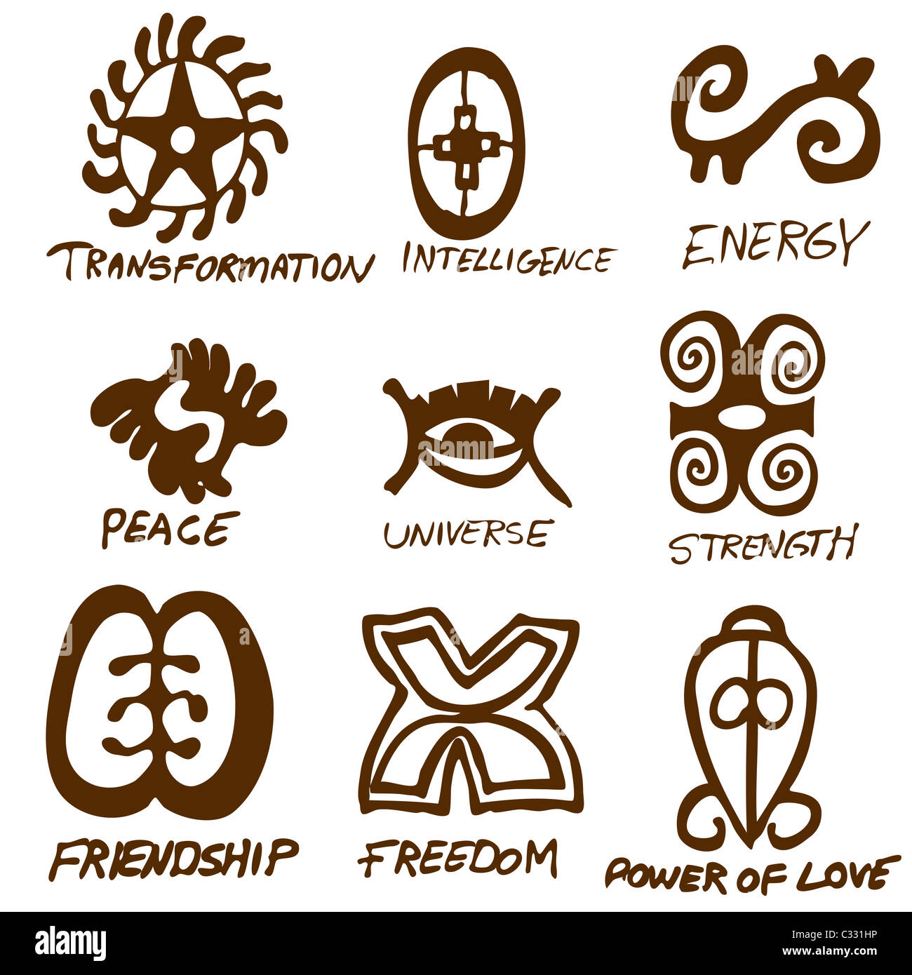 Symbols Of Love And Strength
