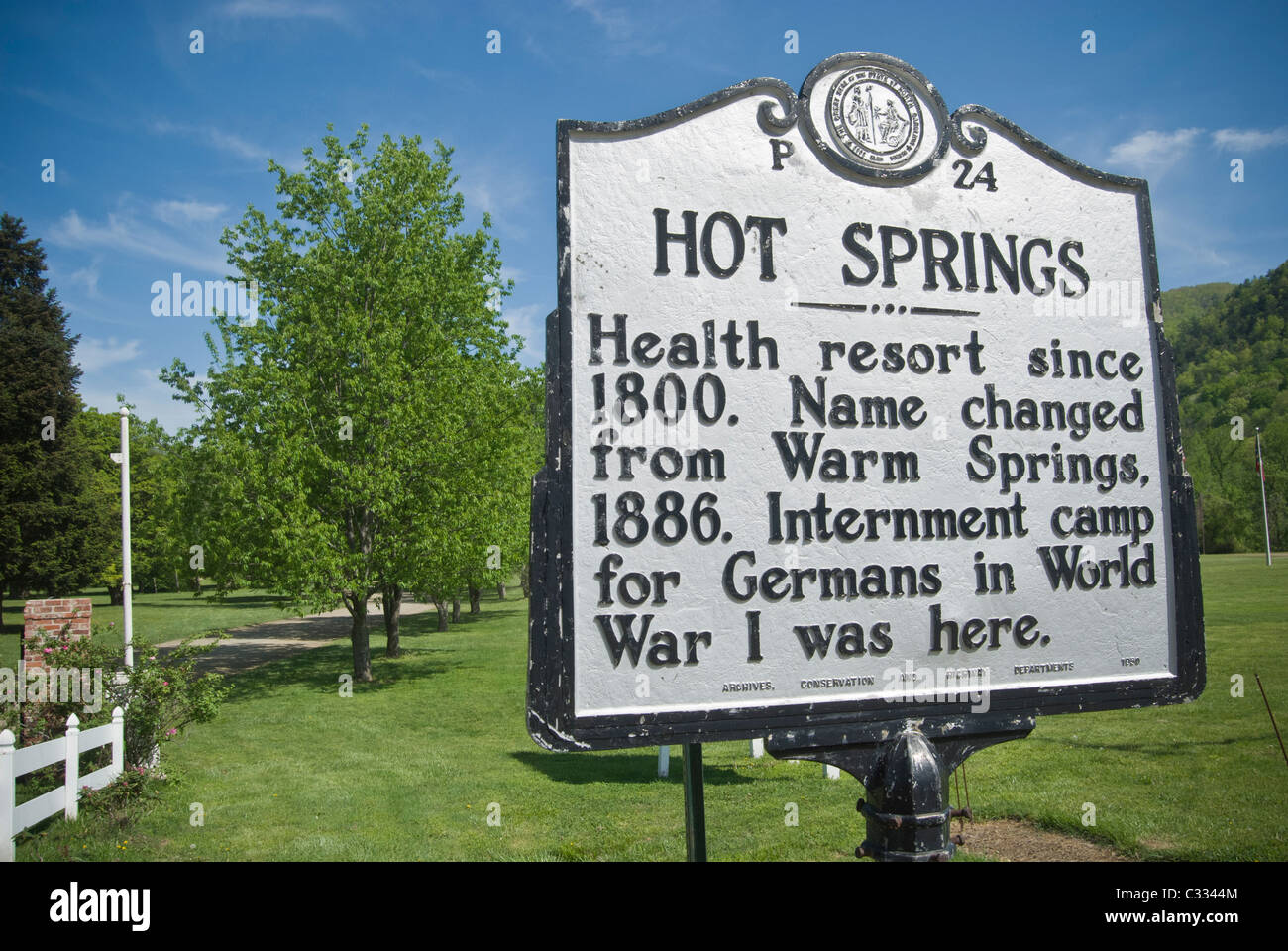 Hot springs trail north carolina hires stock photography and images