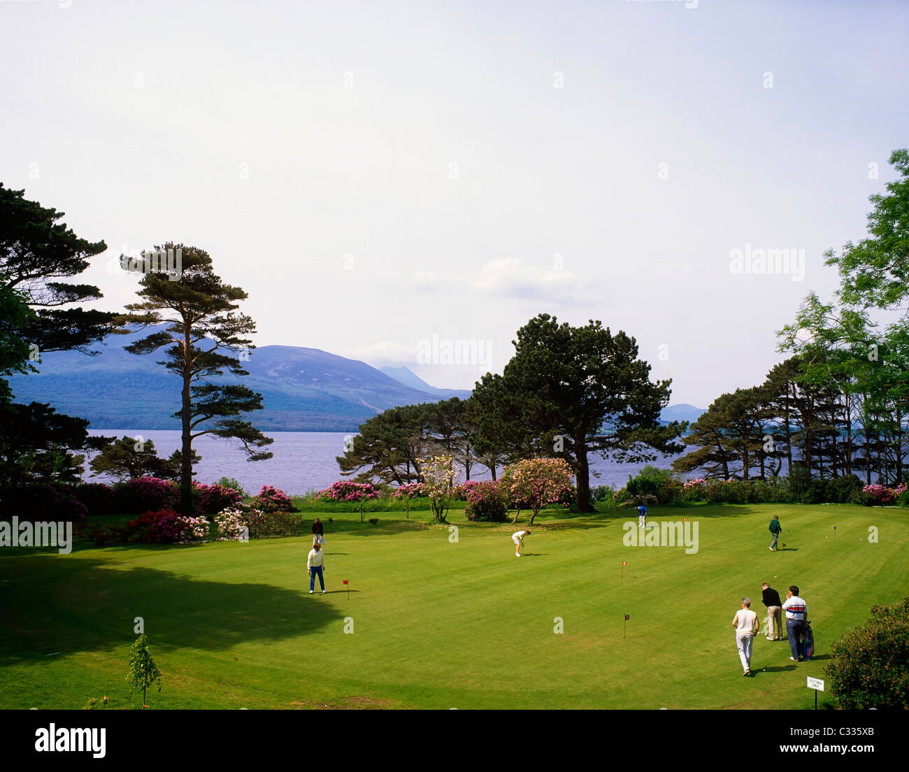 Killarney, Co Kerry, Ireland, Killarney Golf Course Stock Photo