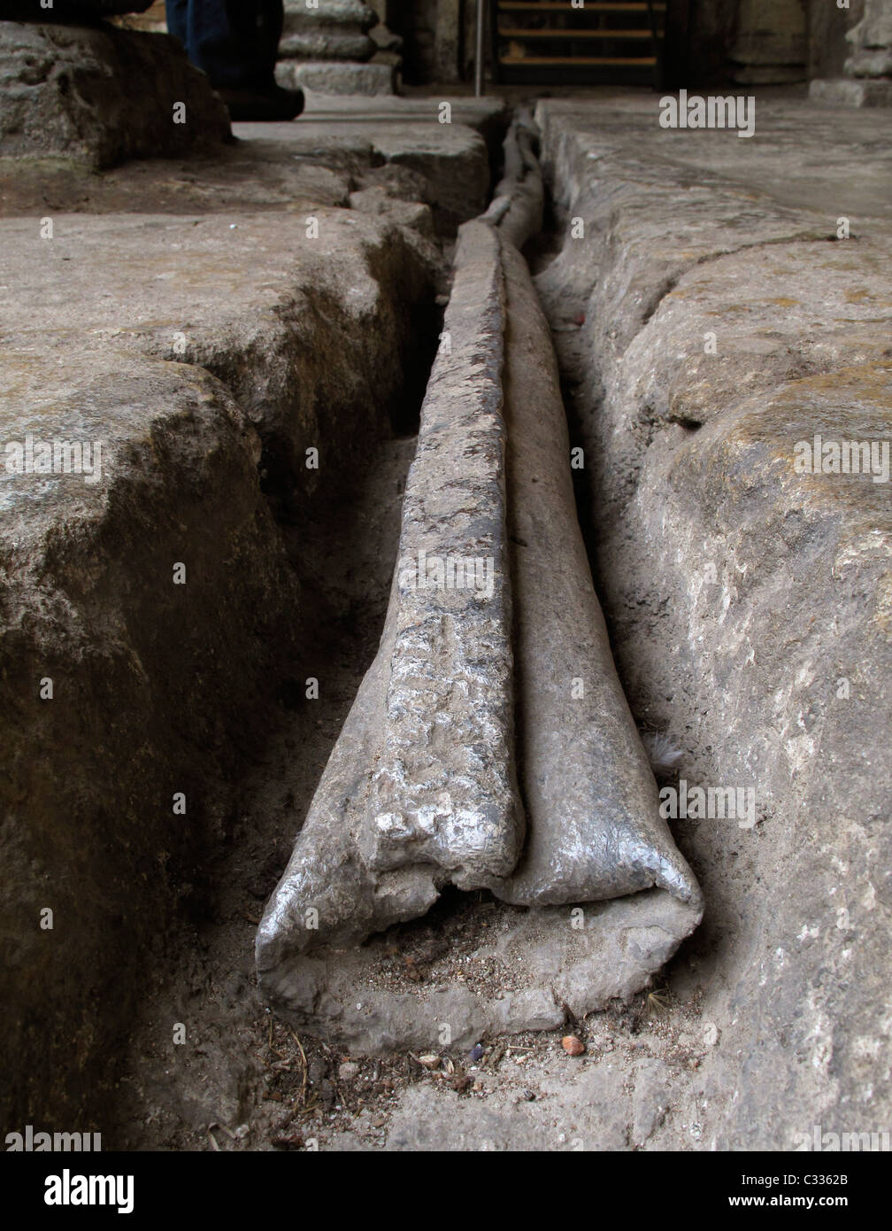 Roman water pipe hi-res stock photography and images - Alamy