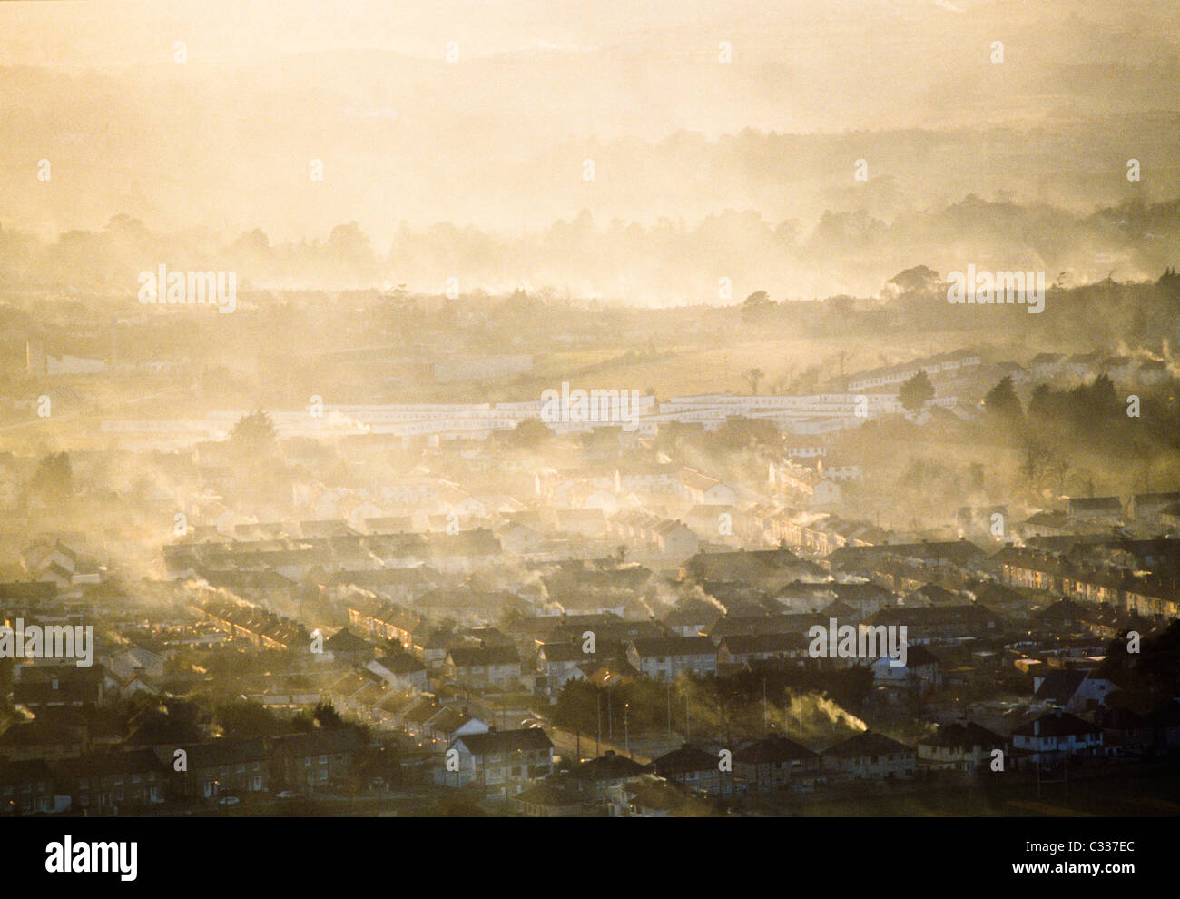 Dublin, Co Dublin, Ireland, Pollution Stock Photo