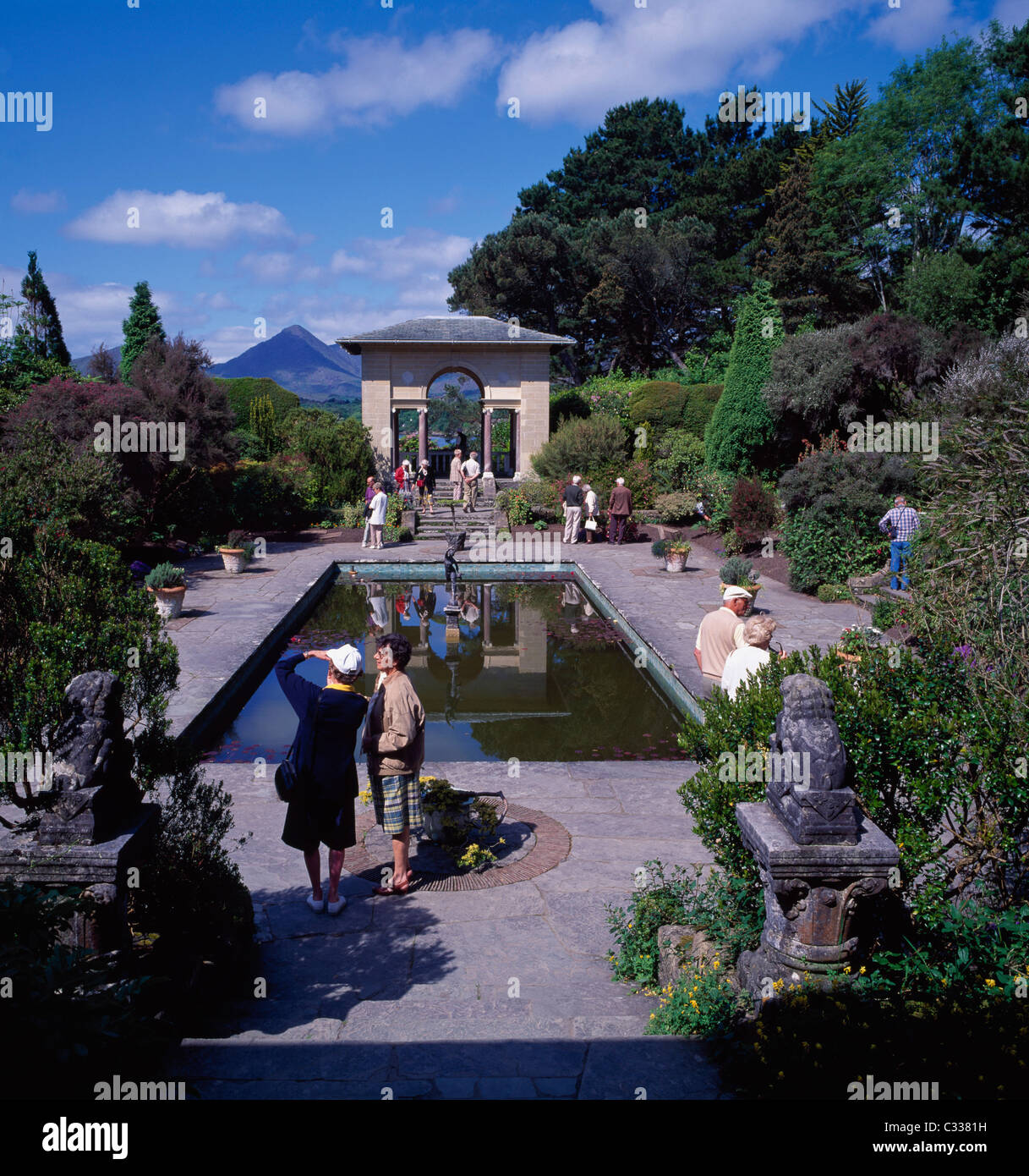 Garnish Island, Co Cork, Ireland, Gardens Stock Photo