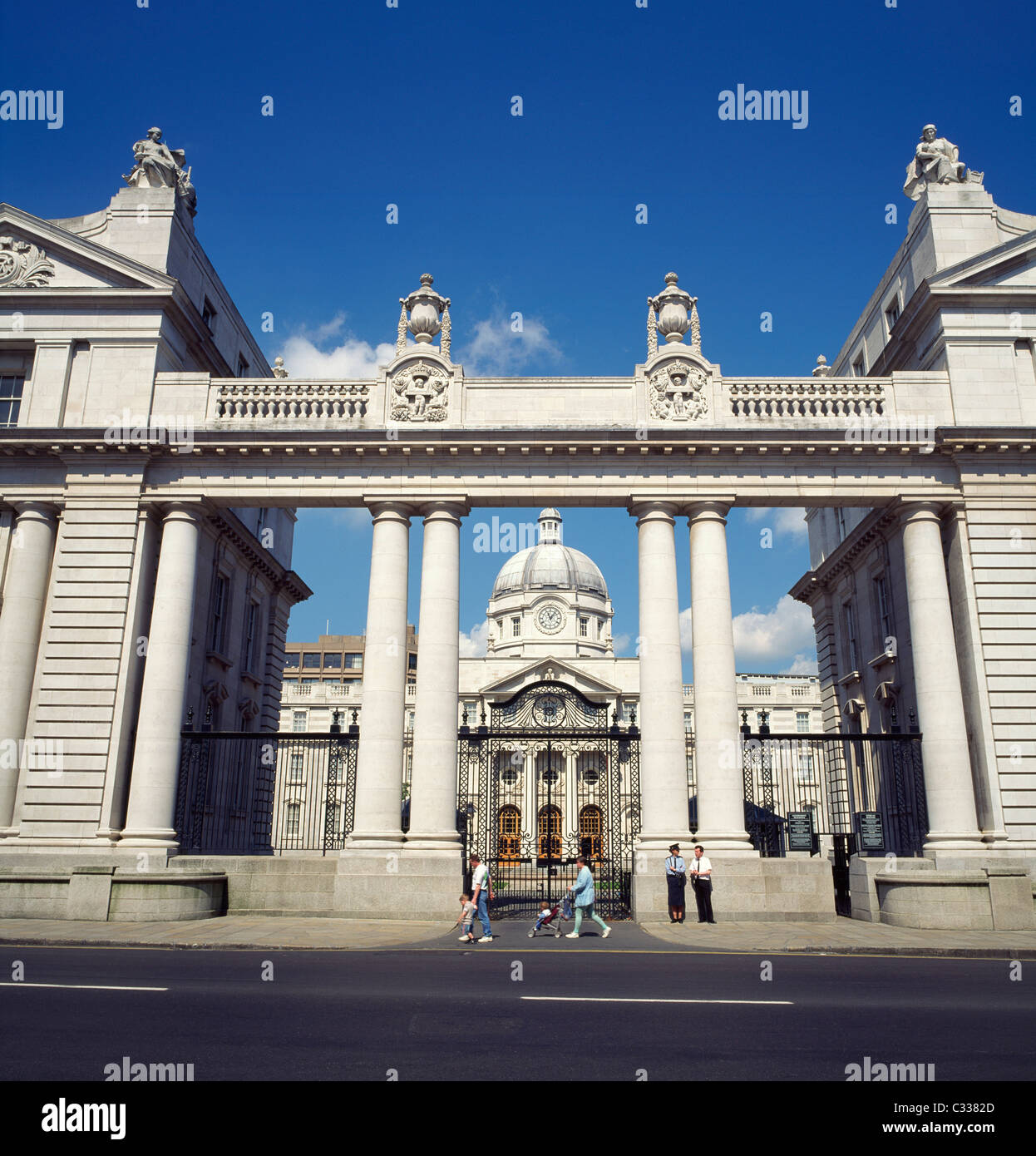 Dublin, Co Dublin, Ireland, Department Of The Taoiseach (Irish Government Buildings) Stock Photo
