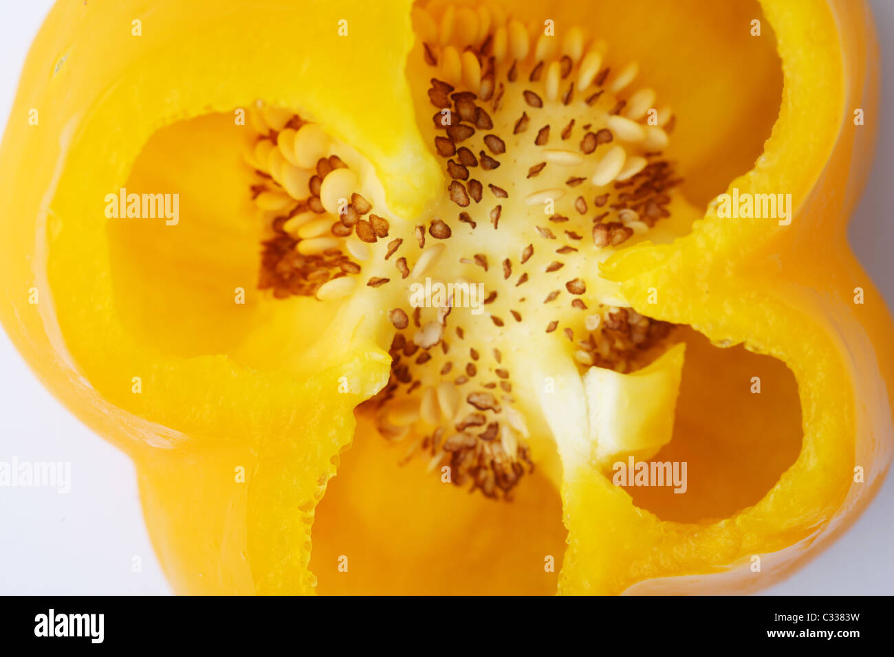 Yellow Pepper, Stock Photo