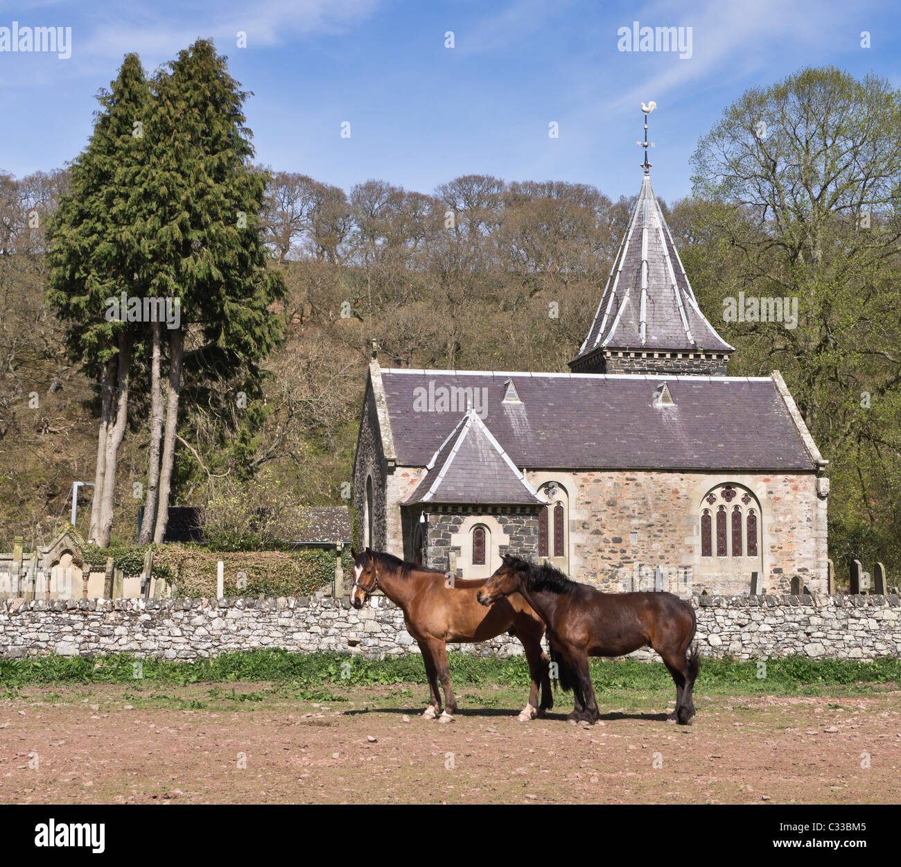 Abbey St Bathans, Berwickshire, Scotland Kirk of Lammermuir, the