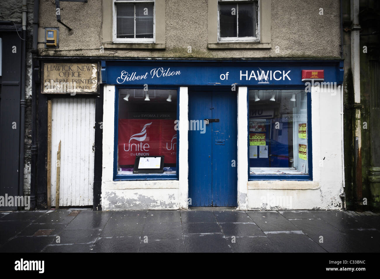 Shops In Hawick Scottish Border town of Hawick - images along the High Street ...