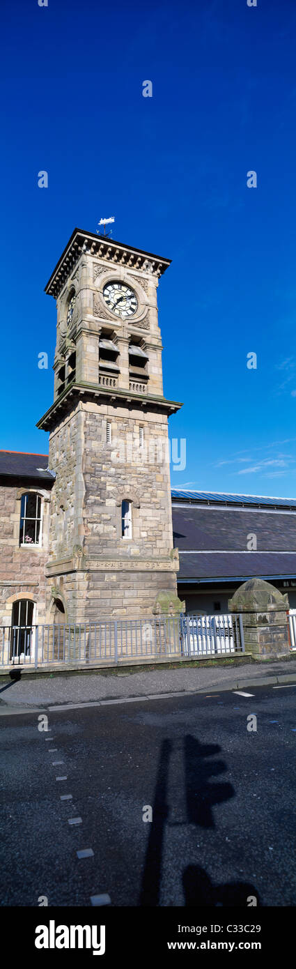 Derry, Co Londonderry, Ireland, Old Waterside Railway Station Clock Tower Stock Photo