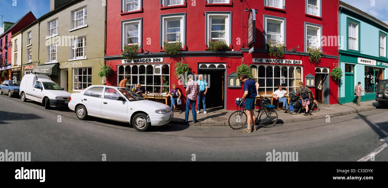 Kenmare,Co Kerry,Ireland;Exterior View Of A Pub Stock Photo