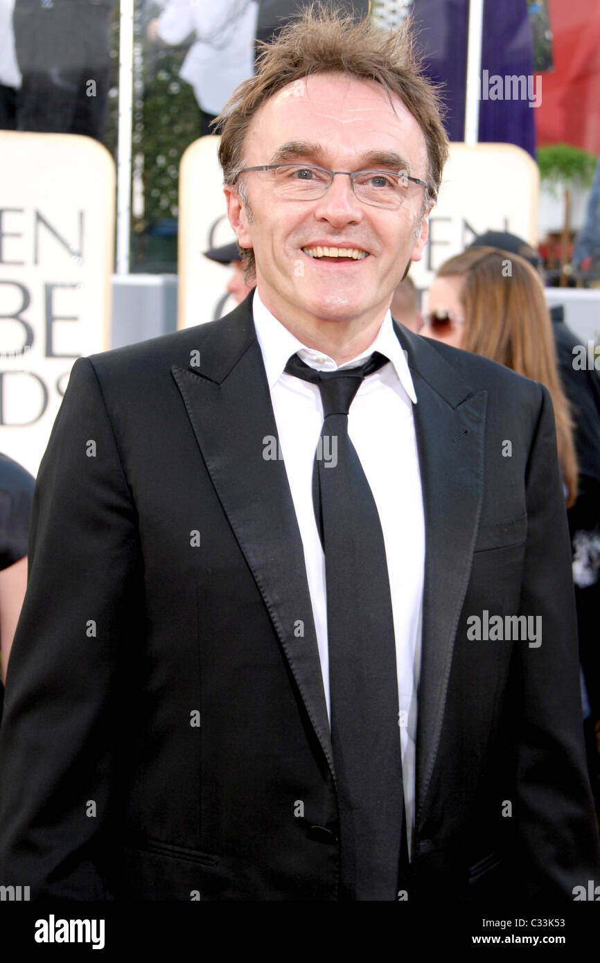 Danny Boyle 66th Annual Golden Globe Awards - Red Carpet Los Angeles, California - 11.01.09 Stock Photo