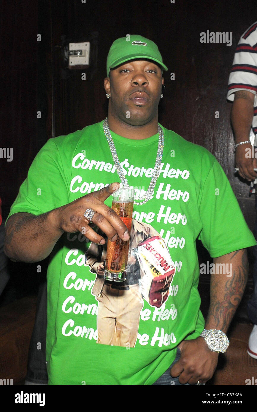Busta Rhymes parties with friends at Club Mansion Miami Beach, Florida