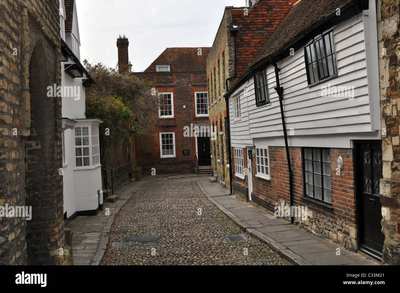 Watchbell Street, Rye, East Sussex Stock Photo