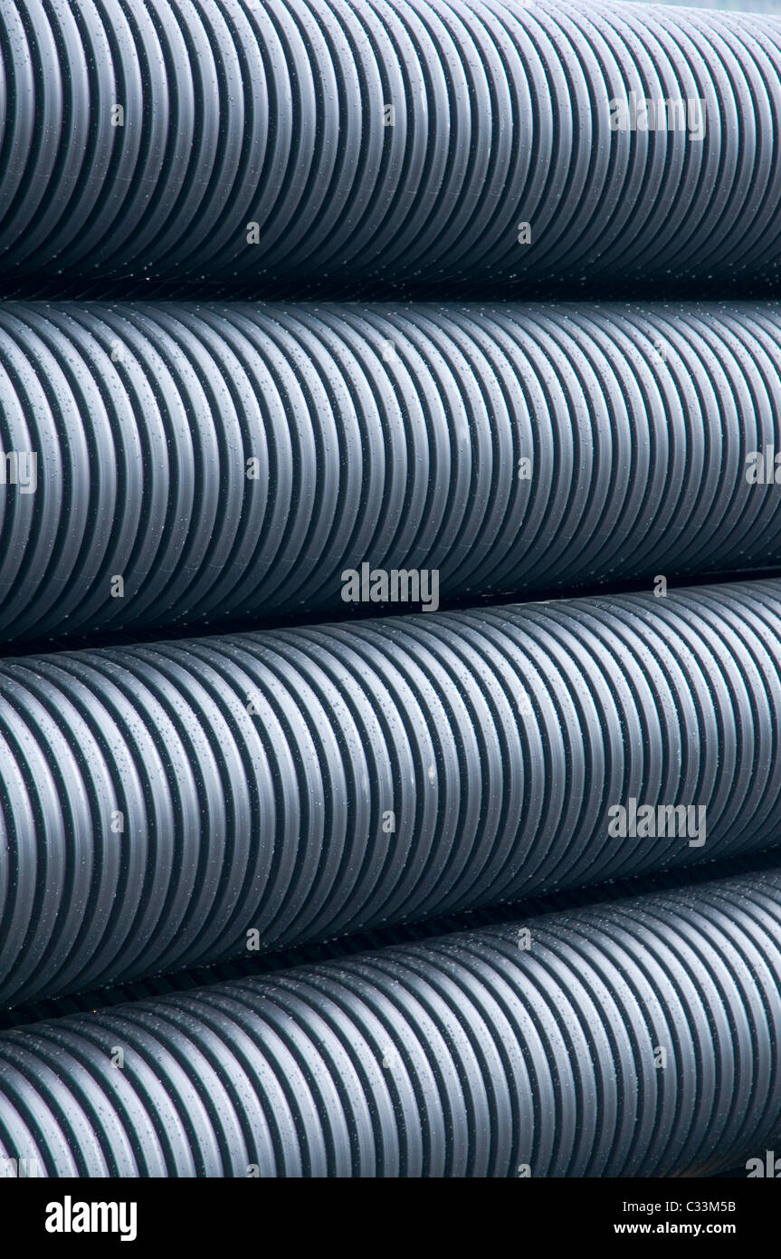 Corrugated drainage pipe hires stock photography and images Alamy