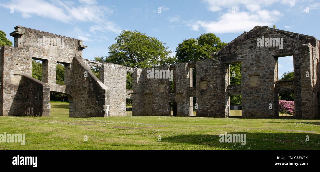 Aden House in Aden Country Park near Mintlaw in Aberdeenshire, Scotland Stock Photo