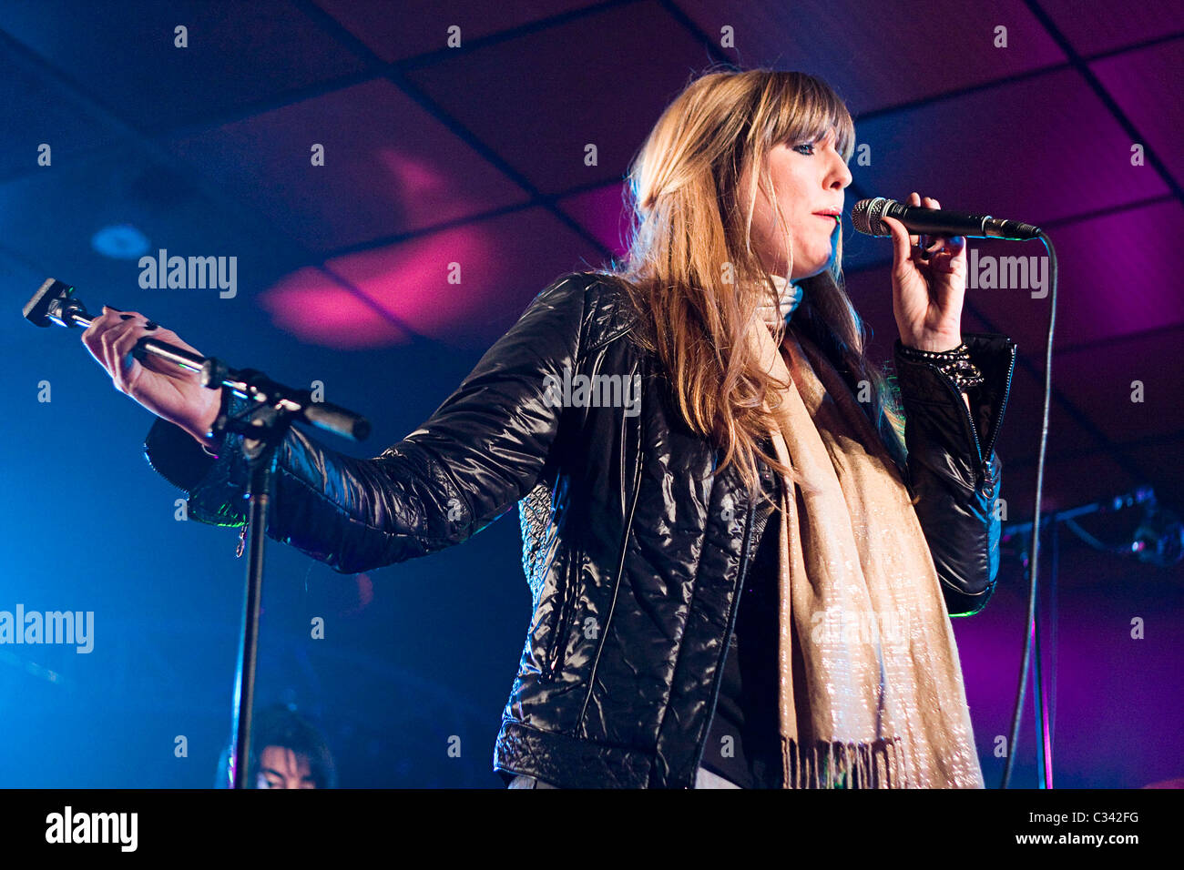 Lindsay O'Mahony Honey Ryder performing live at MIDEM held at the ...